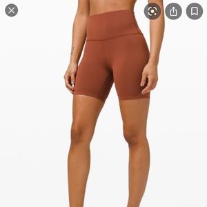 NWT! Lululemon shorts 6” HIGH RISE